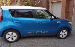 Kia soul EV occasion en parfait état